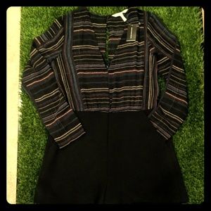 BCBG Sheer Romper